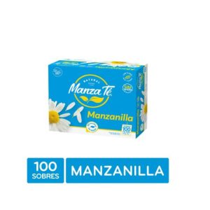 TÉ MANZANILLA MANZATÉ CAJA 100 UDS – 120 G TÉ MANZANILLA MANZATÉ CAJA 100 UDS - 120 G