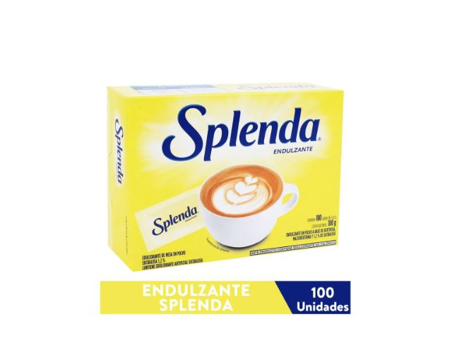 EDULZANTE SPLENDA 100 SOBRES – 100 G EDULZANTE SPLENDA 100 SOBRES - 100 G
