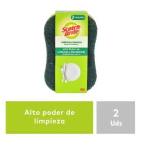 ESPONJA SCOTCH BRITE DOBLE USO ANATÓMICA - 2 UDS