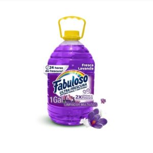 DESINFECTANTE FABULOSO MULTIUSOS FRESCURA ACTIVA ANTIBACTERIAL LAVANDA - 1 GAL